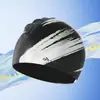 Gorro de Natación para Adultos Nuevo para Mujer Impermeable Protección para los Oídos Cabello Largo Gorro de Natación Impermeable de Silicona para Mujer Gorro de Natación Grande para Hombre Venta al por Mayor