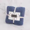 Toallas de Terciopelo de Coral para Parejas, Adecuadas para Lavar la Cara y Secar el Cabello, No Sueltan Pelusa, Gruesas, Absorbentes, Suaves, de Secado Rápido, Toallas de Baño y para Secar el Cabello, Venta al por Mayor