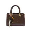 Bolsos de Mujer de Moda 2025 Nueva Moda Estilo Coreano Bolso de Mano Cuadrado Pequeño Bolso Cruzado de Hombro Versátil para Mujeres