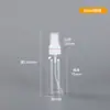 Frasco Spray Transparente de Névoa Fina, Frasco Recarregável Tipo Pressão para Viagem para Tônico, Frasco Spray Pequeno Desinfetante, Frasco Vazio de 30ml
