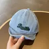 Gorra de Béisbol de Mezclilla Estilo Coreano para Bebé para Primavera y Otoño, Visera Suave, Cortavientos, Sombrilla para Bebés y Niños Pequeños, Unisex