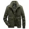 Chaqueta acolchada de algodón para hombre, nueva chaqueta acolchada de algodón cálida y gruesa con forro polar, chaqueta informal para hombre, chaqueta acolchada de algodón 9021