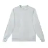 Nueva Sudadera Trendy de Peso Pesado 380g, Tela de Rizo Grande, Cuello Redondo, para Hombre, Corte Holgado, Hombro Caído, Oversized, Versátil, Estampado Personalizado