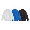 Ropa para Hombre North Boundary Marca de Moda Americana Otoño 2025 Nueva Camisa Bordada de Manga Larga Camisa de Color Sólido para Hombre Chaqueta Casual