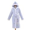 Albornoz para niños y niñas, otoño e invierno, grueso, absorbente, de forro polar coral, toalla de baño con capucha, pijama de manga larga, camisón, venta al por mayor