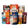 Bolsas Personalizadas para Snacks de Mascotas con Impresión de Logo, Bolsas Selladas por la Parte Posterior para Comida y Premios de Gato, Bolsas de Empaque de Alimentos Recubiertas de Aluminio Selladas al Vacío