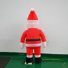 Escultura de Aire Inflable de Santa Claus de 6 pies Transfronteriza con Luz LED Decoración de Lugar Navideño Fábrica