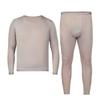 Roupa Íntima Térmica Fina de Outono e Inverno para Meia-Idade, de Manga Comprida, Sem Costura, Térmica, Altamente Elástica, Camiseta Camada de Base Masculina