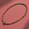 Semilla de Bodhi Natural Cocida Placa Tejida DIY Cadena de Cuentas de Oración de Mano Accesorios Largos para Hombres y Mujeres Regalos