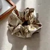 Goma para el pelo estilo coreano de doble capa para mujer, Cinchuelo de alta gama para coleta baja, Accesorio de pelo elegante