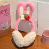 Creativas Orejeras de Peluche de Estrella Lindas Moda Estudiantil Orejeras Combinables Corazón de Niña Invierno Cálido Protección Antihielo para las Orejas Bolsa