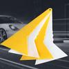 Ferramenta de raspador triangular resistente à temperatura, película para exterior de carro, película para revestimento de carro, película para modificação de carro, raspagem