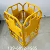 Cerca de segurança dobrável retrátil temporária para reparo e manutenção de elevadores, aviso de construção, cercado de isolamento portátil