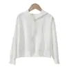Ropa de Protección Solar para Niños Sensación Fresca de Seda de Hielo UPF50+ Ropa de Protección Solar Familiar Versión Suelta para Mujer Chaqueta de Protección Solar Ropa para la Piel