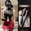 Conjunto OL para Mujer Madura Qianyin, Uniforme Desmontable de Pecho Abierto, Lencería Bodycon Seductora y Sexy, Venta al por Mayor y Dropshipping