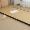 Tapete Tatami Dobrável Tapete de Chão para Intervalo de Almoço Tapete Tatami com Núcleo Marrom Coco Tapete Tatami para Janela de Canto Varanda Tapete Kang