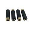 Suministro 3.5 nivel 4 base de auriculares de plástico niquelado bañado en oro base de audio y video