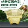 Molde de Vaso de Flor Hexagonal Vaso de Cimento Concreto Vaso DIY Modelo de Plástico Grande Extra Grande Bandeja de Vaso de Jardim