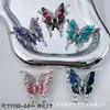Estilo Dulce y Fresco de Chica Picante Pintura de Tinta Simétrica Colgante de Borla Hueca Mariposa Accesorios para Pulsera de Cuentas, Aretes, Pasador de Pelo DIY