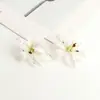 Arranjo de Flores para Casamento Simulado Flor de Lírio Pequena Acessórios de Prendedor de Cabelo Flor Artificial Decoração de Ambiente de Casamento Arte Floral para Casamento