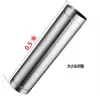 Tubo de chimenea de acero inoxidable de 0,5 metros Tubo de escape de chimenea Estufa de leña de tierra Conducto de aire Tubo de escape de campana extractora Calefacción de caldera