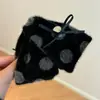 Presilha de Garra Triangular com Concha de Cetim Estilo Francês, Acessório de Cabelo Versátil de Alta Qualidade e Tendência para a Parte de Trás da Cabeça