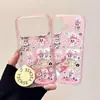 Estilo Coreano Conejo Pantalla Completa Adecuado para Apple 17Promax Funda de Teléfono Móvil Iphone16 Bolso 13 Anticaídas 14 Nuevo Estilo 15