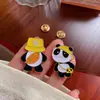 Lindo Broche de Panda Animal de Dibujos Animados Panda Gigante Divertido Insignia de Metal Pin para Ropa de Bebé de Estudiante Hombre y Mujer