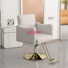 Silla de Barbero Senfa Shop Silla de Peluquería Silla de Salón de Belleza Silla de Estilista Giratoria Elevable SF-287