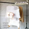 Secador de almohadas para el hogar, tendedero a prueba de viento para balcón, bolsa de red plegable multifuncional para secar almohadas y juguetes