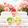 Imanes de Nevera de Dibujos Animados Meow Fruta Dulce Tienda de Buena Suerte Caja Sorpresa Gato Creativo Decoración del Hogar Adorno Artesanal de Resina