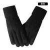 ¡Guau! Guantes de punto de invierno para mujer hechos a medida para cruzar fronteras, con forro polar, engrosados para abrigar, aptos para ciclismo al aire libre, compatibles con pantalla táctil