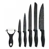 En Stock Fabricante Mango de Cola de Fénix Caja de Regalo Juego de Cuchillos Cuchillo de Chef Cuchillo para Fruta Juego de Seis Piezas Regalo para Negocios de Cocina