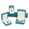 Caja de Joyería Premium Sense PU Corona Cintura Alta Collar Perla Anillo Colgante Embalaje de Joyería Caja para Pulsera LOGO Imprimible