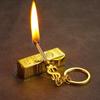 Encendedor de Queroseno Personalizado Llave Barra de Oro Cerilla Pequeña Llavero Multifuncional Todo Metal Encendedor de Múltiples Usos