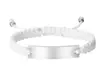Placa Ligera Grabado Pulsera Tejida de Cuero DIY Base Redonda Pulsera Accesorios para Pulseras Pulsera de Botón