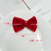 Flores de Laço de Veludo de Ano Novo Acessórios de Cabelo Feitos à Mão DIY Acessórios para Roupas Bolsas Capas de Celular Materiais de Decoração Acessórios