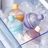 Molde de Hockey sobre Hielo Fresco de Verano Molde Pequeño de Bombilla Hielo Esfera de Hielo Molde para Cubitos de Hielo Redondos para Whisky Hogar Caja