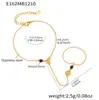 Pulsera de Cadena Dorada de Acero Inoxidable con Cuentas de Concha y Colgante de Oso Tachonado de Diamantes, Joyería Femenina Estilo Vintage de Lujo Ligero