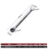 Chave de Catraca Bidirecional com 72 Dentes, Economizadora de Esforço, Rápida e Durável, Grau Industrial, Multifuncional de Duplo Propósito Catraca Chave de Boca Flor de Ameixa
