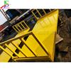 Camión de plataforma para carga de estación de ferrocarril, remolque de plataforma plana para transporte de equipaje de aeropuerto, tractor para contenedores