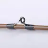 Anel guia de pé duplo anti-enrolamento aço inoxidável vara de jangada anel guia de pé duplo vara secundária anel de fio vara de pesca para vara anel de fio cerâmico