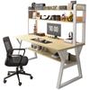 Escritorio para computadora Escritorio de escritorio Escritorio para el hogar Escritorio con estantería Escritorio integrado Mesa de estudio para estudiantes Juego de mesa y silla simple para dormitorio