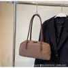 Otoño e Invierno Vintage Gamuza Bolso Pan para Mujer 2024 Nuevo Hombro Esmerilado Bolso Sobaco Moda Portátil Bolso Baguette