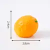 Micro paisagem criativa simulação pitaya maçã de cera fruta grande comida brincar decoração diy acessórios de saco surpresa pequenos enfeites