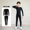 Pull Back Ropa de Fitness para Niños Secado Rápido Nuevo Entrenamiento de Baloncesto Niños Otoño e Invierno Ropa Interior Traje Body Deportivo para Niños