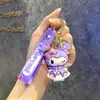 Llavero de Muñeca de Dibujos Animados Sanrio Kulomi, Colgante de Máquina de Bolas, Llavero Lindo para Bolsos, Pequeño Regalo al por Mayor