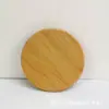 Porta-copos de Madeira Criativo Gravação a Laser de Logotipo Tapete Fixo de Isolamento Térmico Porta-copos para Cerimônia do Chá Tapete para Chá Suporte de Madeira para Chá Estilo Japonês