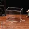 Caja transparente acrílica personalizada para guardar y proteger figuras, caja de exhibición cuadrada de acrílico PS, caja para galletas