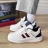 Sapatos Mocassins Espessos Estilo Chinês Ins Nicho Alto Valor para Homens e Mulheres, Tênis Skate Ultra Macios Estilosos, Sapatos Brancos de Cano Baixo